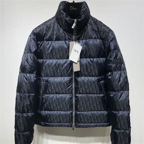 black dior mens jacket|Dior puffer jacket men's.